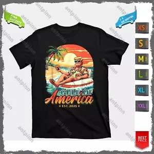 Funny Trump Gulf Of Us America Est 2025 T-Shirt Usinex - Picture 1 of 9