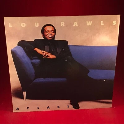 LOU RAWLS At Last 1990 UK 3-track 12" Vinyl single. Blue Note jazz funk - Image 1 of 4