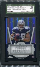 2011 TOPPS CHROME FF-DM DEMARCO MURRAY FINEST FRESHMAN REFRACTOR (54/99) SGC 9