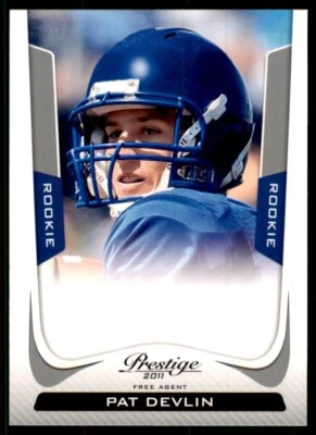 2011 Panini Prestige. Pat Devlin A Football Cards #273 - Image 1 of 2