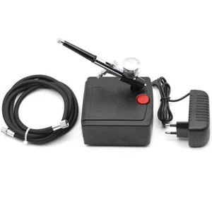 Dual Action Airbrush Spray Gun Air Compressor Kit Art Painting Tattoo Manicure - Picture 1 of 12
