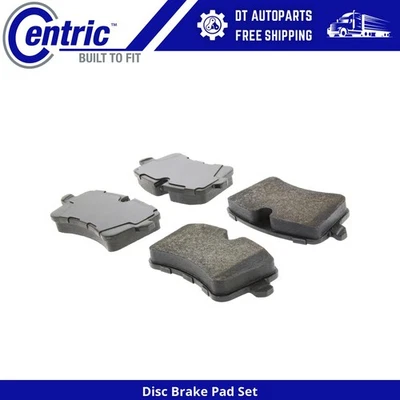 Para 2015-2021 Porsche Macan | Pastilhas de freio a disco traseiras centrais | Semi-metálicas - Imagem 1 de 4