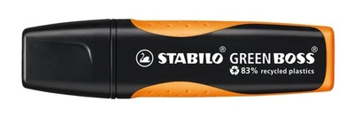 Umweltfreundlicher Textmarker - STABILO GREEN BOSS - Einzelstift - orange,  - Bild 1 von 4