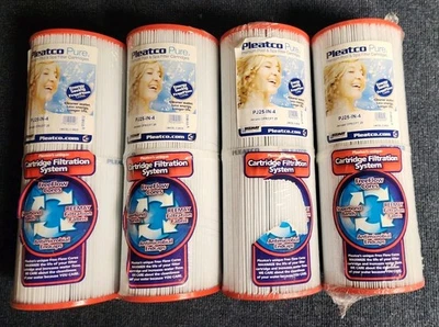 4 - Pleatco Pure Premium Pool & Spa Filter Cartridges  (PJ25-IN-4)  - Image 1 of 3
