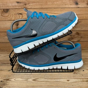 Nike Turnschuhe Herren Größe UK 9,5 Flex 2012 grau blau Laufen Fitness Y2K Schuhe - Bild 1 von 14
