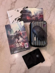 G-Wolves 8K Hati S2 Wireless Gaming Maus Grau - Bild 1 von 9