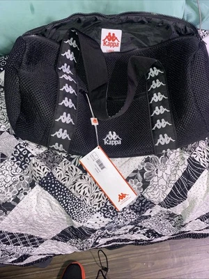 Новый с Ярлыками Kappa большой Angy спортивная сумка черный - Изображение 1 из 4