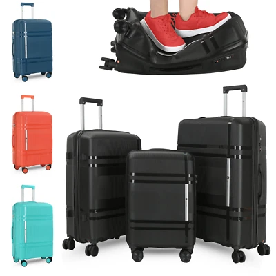 Koffer Unzerstörbar Reisekoffer Trolley Handgepäck Hartschalen Kofferset M-L-XL - Bild 1 von 4
