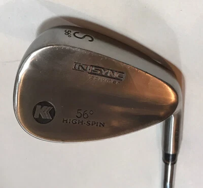 Knight Golf In-Sync 56° cuña polímero ranuras mano derecha eje de acero rígido 👍 Foto 1 de 4