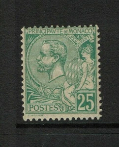 Monaco SC# 20, Mint Hinged, Hinge/sm pg Rems, shallow ctr thin - S15752 - Picture 1 of 1
