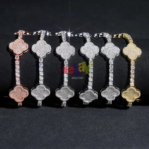 3mm VVS1 D Moissanite Tennis Chain or Bracelet Passes Tester! Solid 925 Silver - Picture 1 of 10