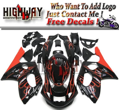 Motorrad Bodywork Fairing Kits Cowling For Yamaha YZF600R thundercat 97-07 red - Imagem 1 de 4
