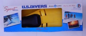 U.S. Divers Aqua Lung Sport Series Allegre Fin In Box Nice Shape XL 11 1/2 - 13