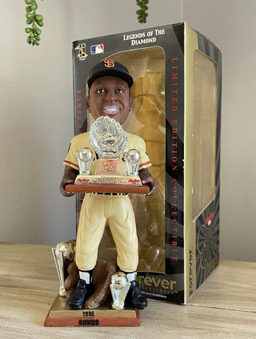 BARRY BONDS San Francisco Giants 1998 Rawlings Gold Glove Award Bobblehead NIB! Cover