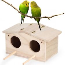 Chaîne nichoir en bois pour oiseaux perroquets élevage décoration de jardin s