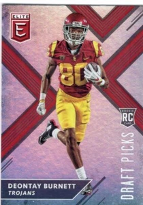 2018 Elite Draft Picks Base Rookies #124 Deontay Burnett RC - Picture 1 of 2