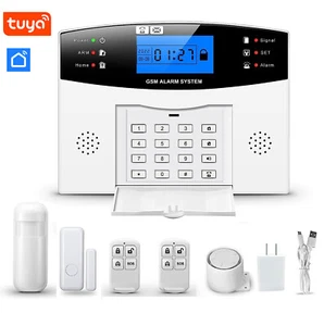 WiFi GSM SMS Home Burglar Security Alarm System With Keypad Motion Detector H8C1 - Picture 1 of 12