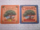 Rare Beer Coaster: Carmel Brewing Co Hefeweizen ~ Ukiah, California 1995-1998