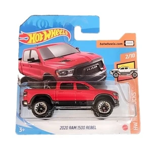 Hot Wheels HW Hot Trucks 2020 Ram 1500 Rebel 2/10 #225/250 Red Short Card - Picture 1 of 13