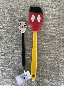 Set spatole parchi Disney Topolino spatola piccola e grande gomma nuova con etichetta - Foto 1 di 7