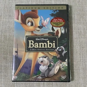 Walt Disney Bambi DVD 2-Disc Set Platinum Edition New Sealed - Picture 1 of 4