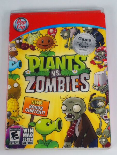 Plants vs. Zombies 🔥RARE🔥 1st Print w/ Slipcover (PC 2009) NEW