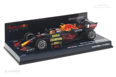 Red Bull Racing RB16B Winner GP Abu Dhabi 2021 Max Verstappen Minichamps 1:43 - Bild 1 von 3