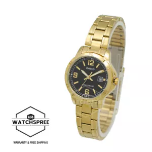 Casio Ladies' Analog Watch LTPV004G-1B - Picture 1 of 1