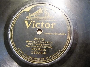 1923 BILLY MURRAY Wanita RACHEL GRANT Lovers Fight GAVE UP JUST BEFORE VIC 19023 - Picture 1 of 2