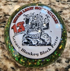 Indian Larry Custom Glitter Shift Knob Hot Rod, Rat Rod, Mooneyes rat fink - Picture 1 of 10