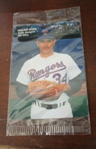 1991 "Mothers Cookies" Nolan Ryan MLB Baseball Card 300 Wins #1 of 4 Orig. Pkg.