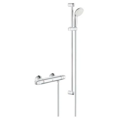 Grohe Thm-Brausebatterie Grohtherm 1000 Avec Garniture Pétillante 900 MM Chrome - Photo 1/4