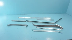 MERCEDES-BENZ  W114  250C  280C COUPE , LEFT SIDE PILLAR UPPER WINDOW CHROME SET - Picture 1 of 24