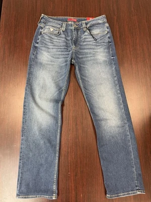 Guess Jeans Men 32x32 Desmond Relaxed Tapered Nilam Washed ($89) - Image 1 of 4