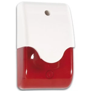 SIRENA Alarma 110dB Con Lampeante Rojo Estroboscópico Multifunción 6-15V DC - Imagen 1 de 3