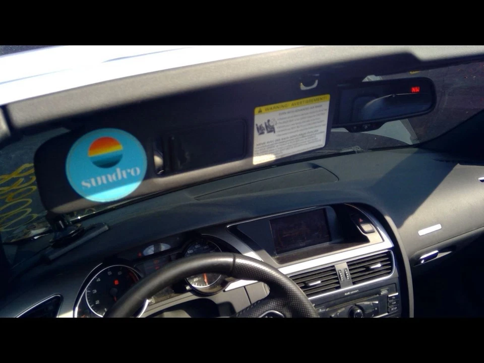 Driver Left Sun Visor Convertible With Illumination Fits 10-17 AUDI A5 5102302 Foto 1 de 1