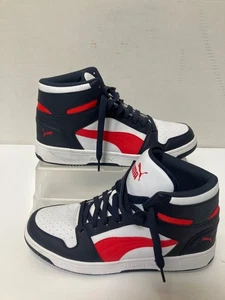 Puma Rebound LayUp SL (369573-29) Mens Parisian Night High Risk Red Shoes Sz. 13 - Picture 1 of 9