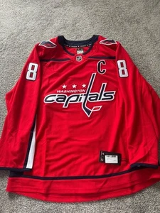 Men's Fanatics Alexander Ovechkin Red Washington Capitals Home Premium Jersey 54 - Picture 1 of 6