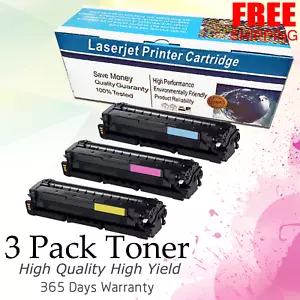 3 PK CLT-503L Tri-Color Toner Set For Samsung ProXpress C3060FW C3010DW C3060 - Picture 1 of 3