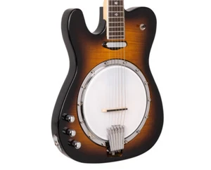 Gold Tone ES-Banjitar Electric Solidbody 6-String Banjitar Lefty - B-Stock - Picture 1 of 8