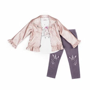 NWT Little Lass-Baby Girls 3-pc. Legging Set - Size 12 months - Picture 1 of 6