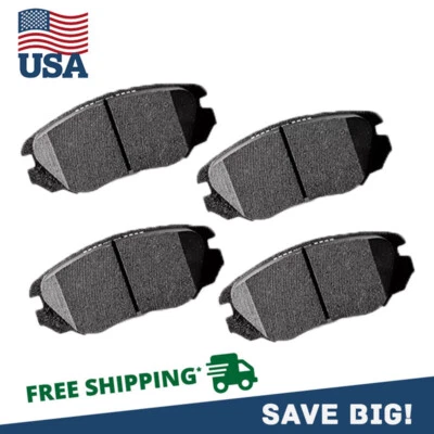 前陶瓷碟刹垫适用于 2010 - 2017 年 GMC Terrain 雪佛兰 Equinox 别克 Regal — 第 1/4 张图片