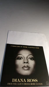 Diana Ross - I Thought It Took A Little Time - 45 Record And PS 1976 Original NM - Picture 1 of 4