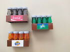 LEGO x3 Custom / MOC crates of 6 soda bottles (Loca Cola, Fana, Brite)