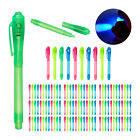 120 x UV-Stifte Geheimstifte Kinder UV Pen bunt UV-Licht Zauberstifte Stifte Set