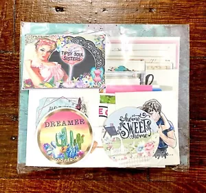 Bag -4 Collection Of 60 Junk Journal Inspiring & Sassy Saying or Images… - Picture 1 of 5