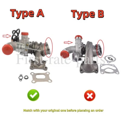 Turbocompresor para Ford Escape Fusion Taurus Lincoln MKZ 2,0 L K03 2013-2016 Foto 1 de 4