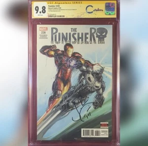 PUNISHER #228 CGC 9.8 SS FIRMADO POR CLAYTON CRAIN JON BERNTHAL MÁQUINA DE GUERRA - Imagen 1 de 1