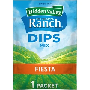 Hidden Valley Dips Mix, paquetes Fiesta Ranch de 1,1 OZ (paquete de 1) - Imagen 1 de 4