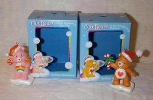 2 New American Greetings Care Bear Christmas Ornaments - Picture 1 of 1